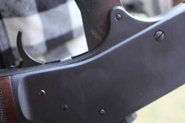 Henry's Updates .30-30 and .45-70: Review Redux Here you can see some of the finish detail. Solid work, but decidedly working-class.