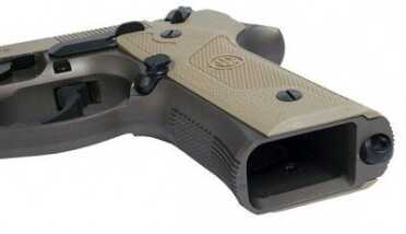 The Inside Scoop on the New Beretta M9A3 An extended mag well will make reloads even easier.