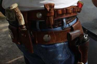 Choosing a Cowboy Action Holster~El Paso Saddlery The old-school battle belt: truly customized to the shooters needs.