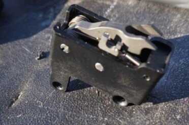 The trigger pack is easily removed and replaced with drop-ins from Geissele or Timney. 