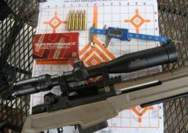 M1A Sniper/Competition Rifle - New Adjustable Precision Stock - Scope Installation & Range Report It was harder to keep the groups in the 1.5" range with the Hornady Superformance SST 150 grain ammo, but its hot ammo so not unexpected. For super long range the Superformance is popular.
