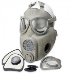 Prepping 101: Gas Masks for Children and Other Dumbass Internet Intel This is a Czeck clone of the US M-17 mask. It uses M-10 side filters that can be found for about $10 per set. As a "fighting mask", not having the can bobbing on the side of your head is a definite plus. They run under $40 complete with shipping.