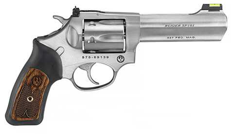It may not win the Revolver Fair Queen contest, but the SP101 is a great gun. It's built like a tank, and chambered in .327 Magnum offers power and controllability.