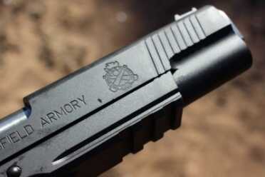 Two New 9mm Springfield Range Officers It's got a rail on it. First pistol in the RO line to come with one.