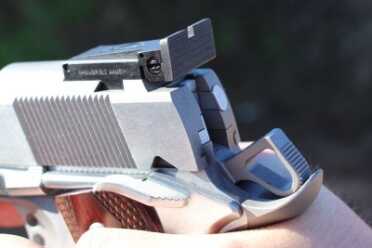 Two New 9mm Springfield Range Officers Skeletonized hammer.