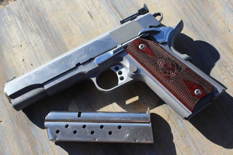 Two New 9mm Springfield Range Officers The new RO 9mm in Stainless Steel.
