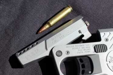 Heizer's Pocket AK and Pocket AR--7.62x39 and .223 Hand Cannon Review .223