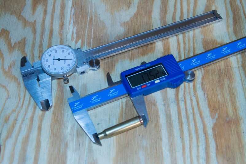 Reloading: The Gear You Need And What It'll Cost You Analog (top) and digital (bottom) calipers for measuring stuff precisely.