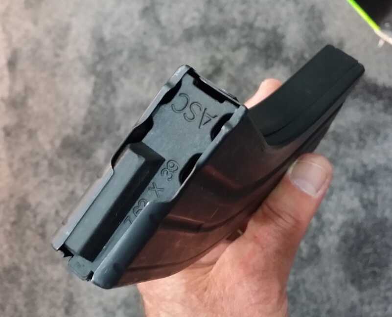 The new Stag Arms carbine employs an ASC magazine designed specifically to function with the 7.62x39mm cartridge. 