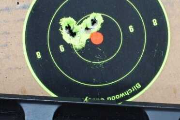 The Used Market--The Smith and Wesson 22A Clean gun, 25 yards.