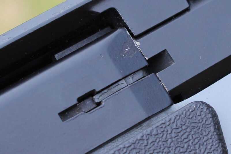 The Used Market--The Smith and Wesson 22A The extractor.