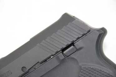 Remington RM380—Micro-Sized .380 ACP CCW Pocket Pistol, Full Review! A small but usable slide stop/release lever is located on the left side of the pistol.
