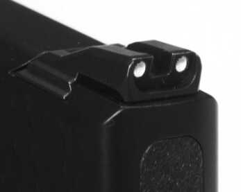 Big-Bore CCW! New Smith & Wesson M&P .45 ACP Shield—Full Review The .45 carries the same popular sights that are very effective.
