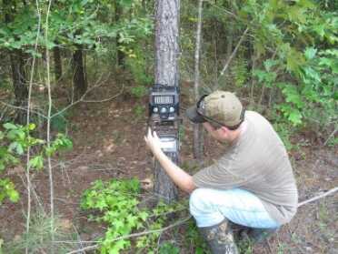 Deer Camp: Top Four Tips to Scouting Now for Deer Season Success Hang trail cameras near natural funnels or trails where deer are apt to move past regularly.