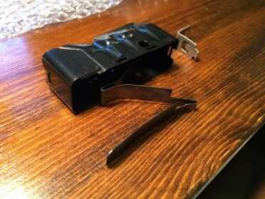 Back to the Basics: Swapping My Tupperware Rifle Stock for a Bell and Carlson Viola! You can see the notch at the rear of the magazine where the bottom of the silver clip attaches.