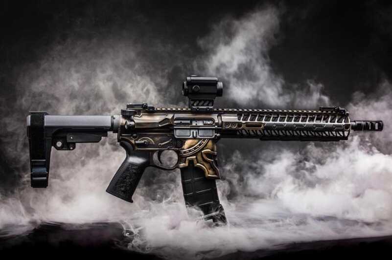 Rare Breed and Spike's Spartan AR is a Functioning Work of Art