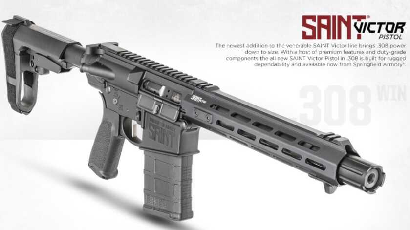Springfield Armory's New Saint Victor Pistol is a .308 Springfield Armory's New Saint Victor Pistol is a .308