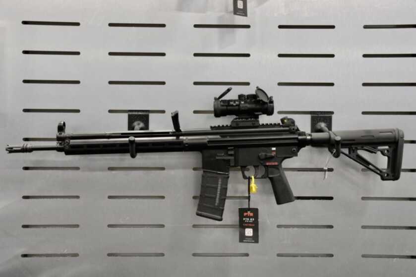 A Prototype Roller-Delayed 5.56: The PTR 63 -- SHOT Show 2023 A Prototype Roller-Delayed 5.56: The PTR 63 -- SHOT Show 2023