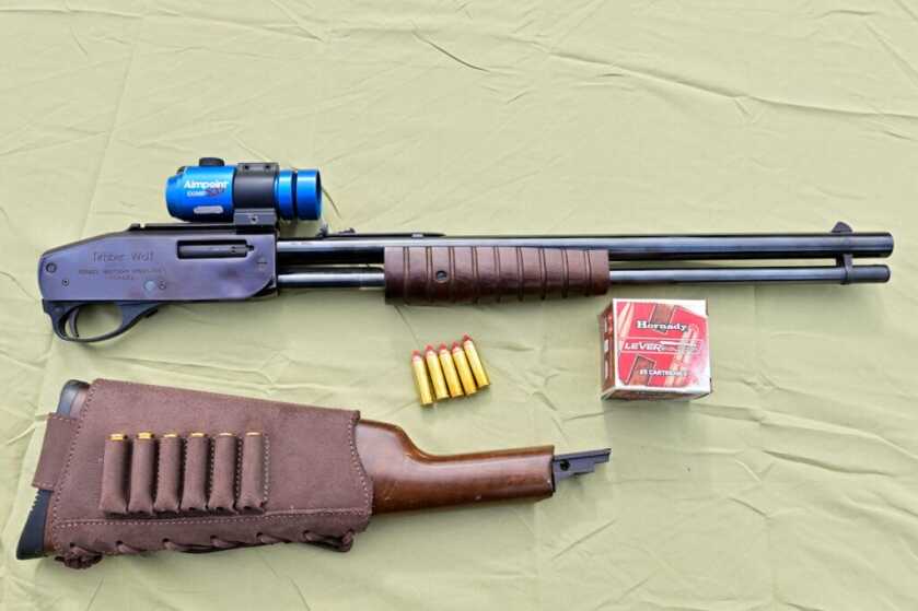 IMI Timber Wolf – Pump Action 357 or 44 Mag