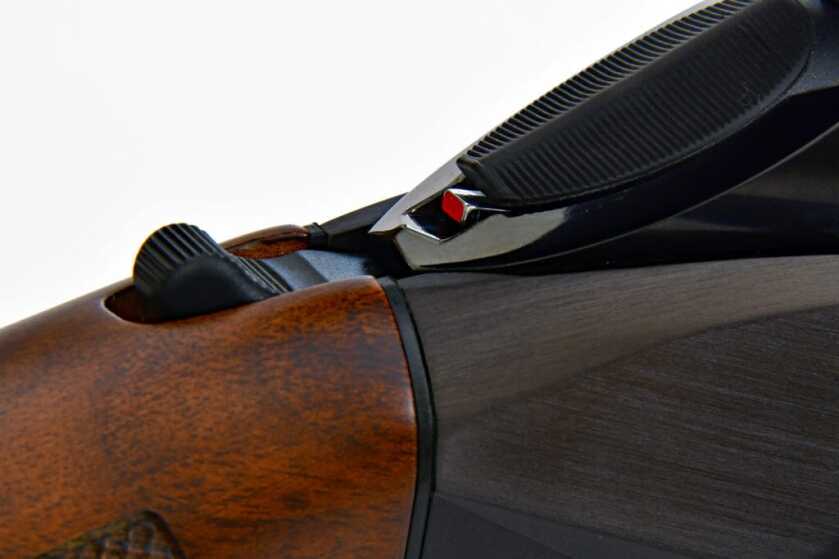 High-Grade Upgrade: Benelli's Lupo Rifle Gets a Beautiful Walnut Stock Benelli Lupo BE.S.T. Walnut rifle, tang-mounted safety, cocking indicator
