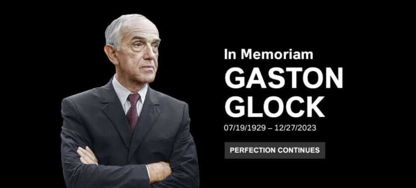 Gaston Glock Passes Away at 94 Gaston Glock's in memorandum.