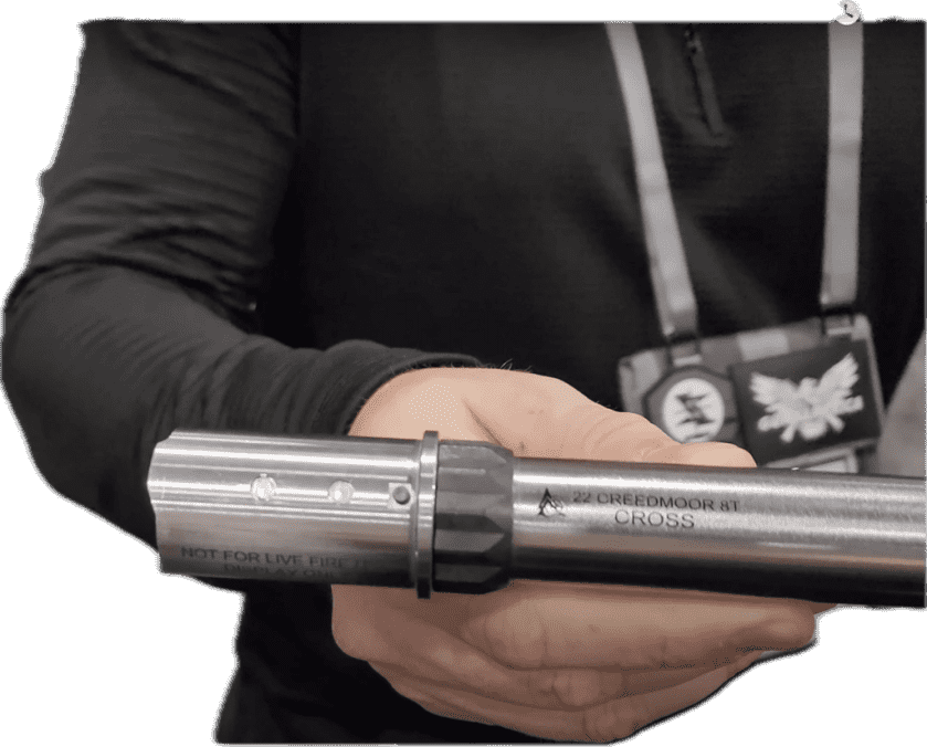 22 Creedmoor barrel