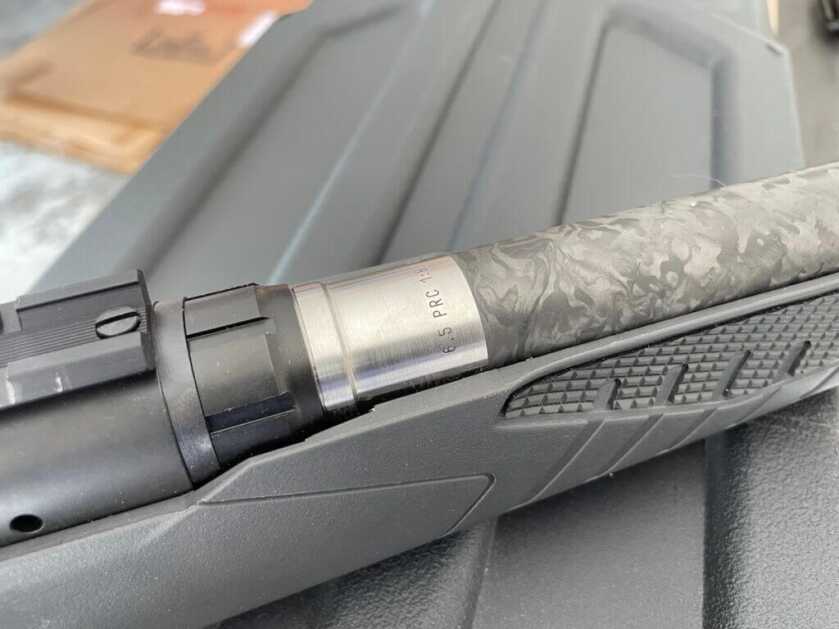 barrel in rifle
