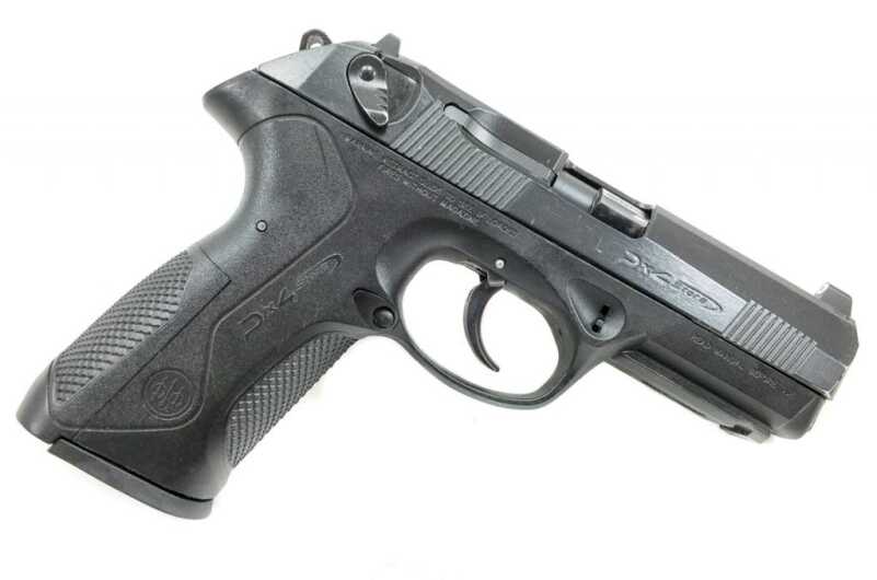 Beretta PX4 Storm, full-size, .40 S&W, right side.