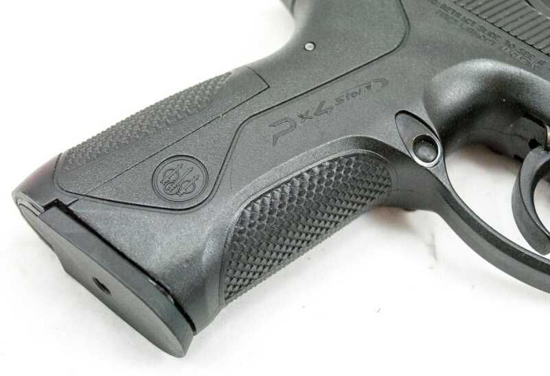 The pistol is beautifully designed. Every curve and contour is there to facilitate control of the gun while shooting. 