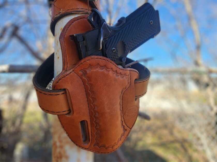 left-handed holster