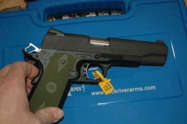 The new 1911 Poly from Rock River is a quality 1911 with a polymer frame and a businesslike parkerized finish.