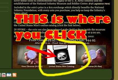 US Infantry Silver Dollar - National Infantry Museum & Soldier Center