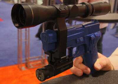 Kwik-Site Scout Scope Mount for Rail Pistols - SHOT Show 2013