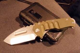 Medford's most popular knife, the Praetorian Ti