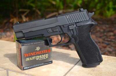 Sig Sauer P227 Nitron – New Gun Review Range performance was flawless, and the gun is easy to shoot well.