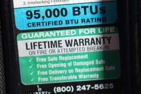 And then there’s the guarantee. You hope you’ll never need it, but it is nice to know it is there. 