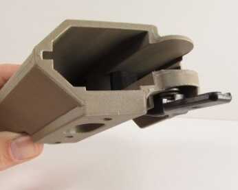 CR Speed Secure2 Retention Holster and EDC Carry Belt—Gear Review A key feature of the Secure2 holster is the spring-loaded release lever that secures the pistol in the holster by locking over the trigger guard.