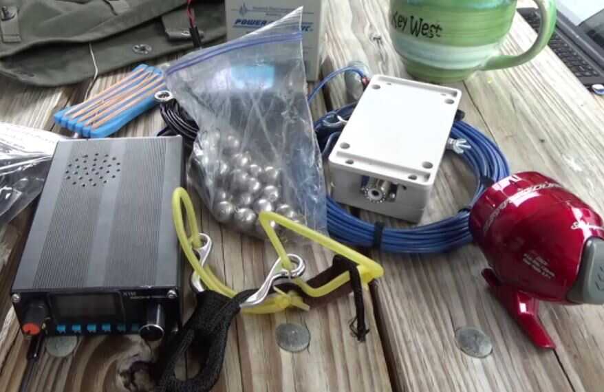 Prepping 101: Mobile Ham Radio Project - Xiegu X1M + Wire Antenna + Fishing Line + Slingshot