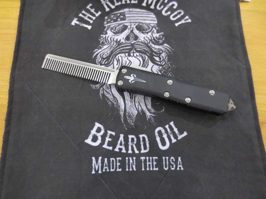 Microtech: Tactical Beard Comb, Wicked Fighting Knife— Blade Show 2016