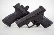 Beretta's APX pistol is now a family. The standard, Compact, and Centurion (not shown).