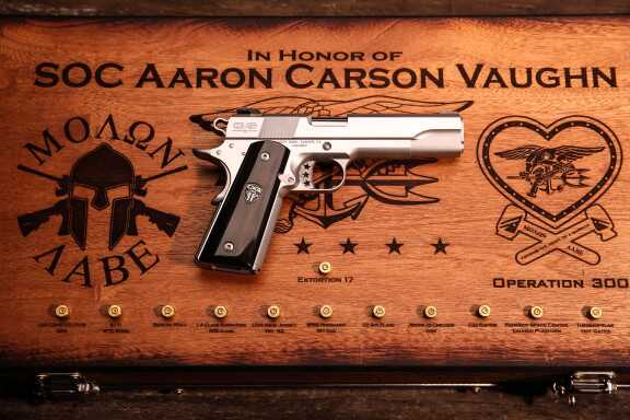 Cabot Guns Auctioning Off Gold Star Gala Pistol for Operation 300 Kids