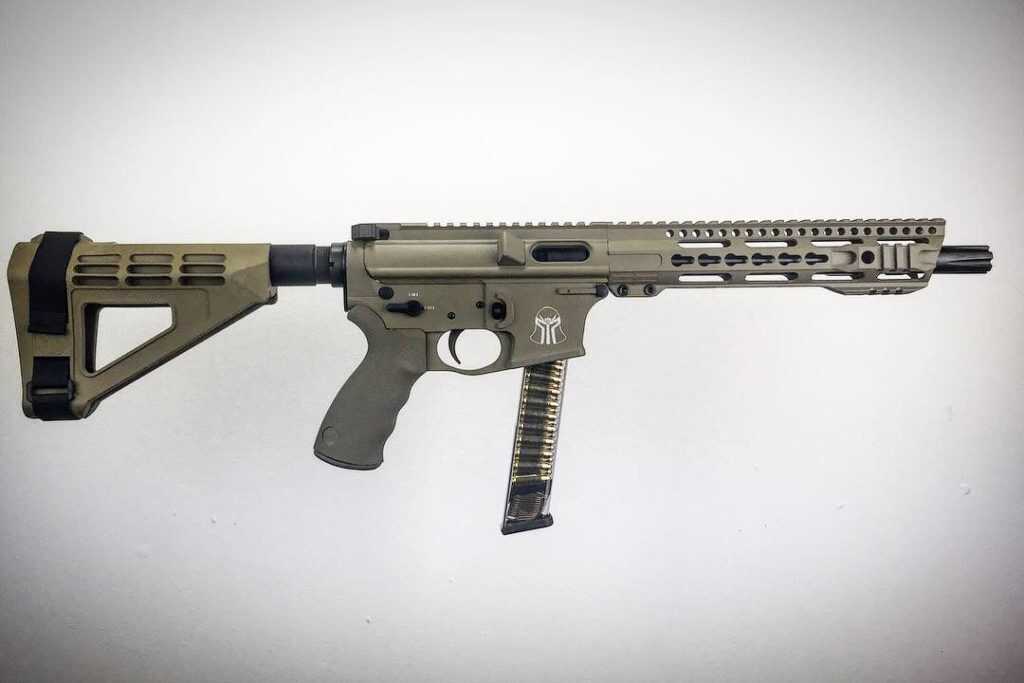 Sol Invictus Introducing TAC-9 Modular Pistol Caliber Platform (Takes Glock Mags)