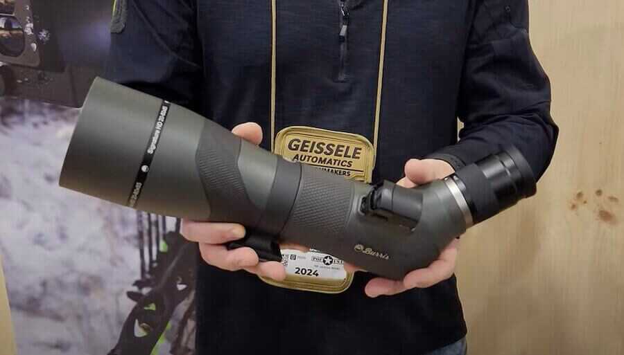 Burris' new Signature HD 20-60x85mm model.