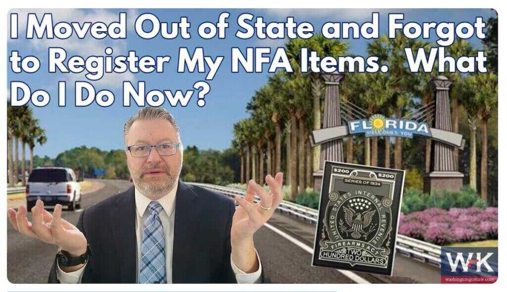 Washington Gun Law president William Kirk.