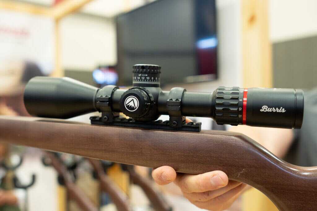 Burris Veracity PH Scope being held up.