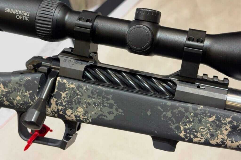 The Aero Precision Lightweight Hunter has the Picatinny rails machined into the receiver 