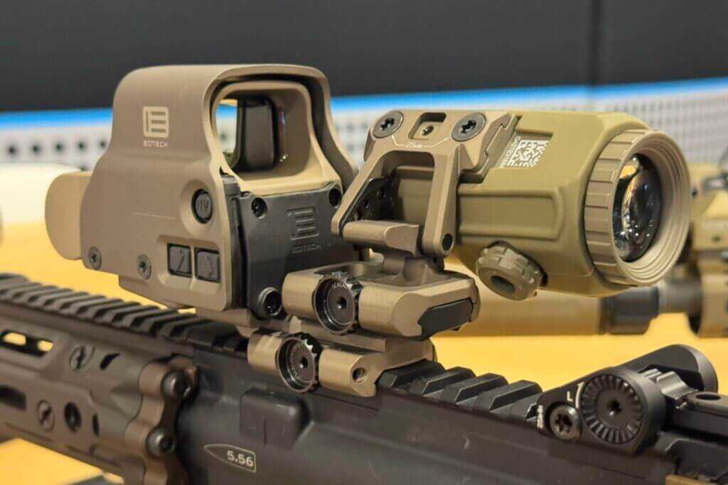 The new LEAP/16 flip-to-side magnifier mount 