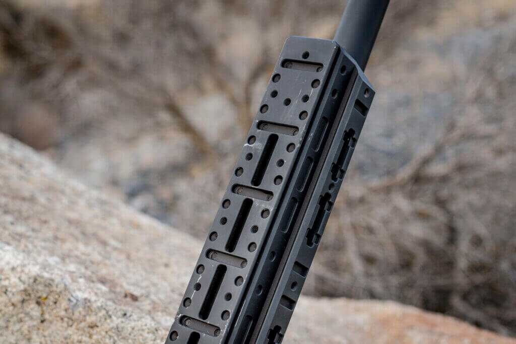 Understde of rifle stock