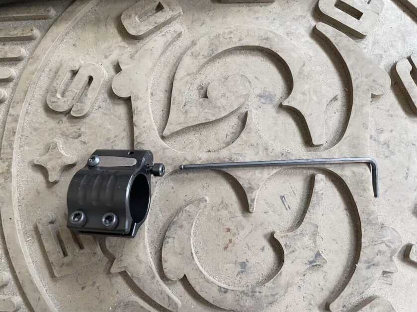 SLR Rifleworks clamp on gas block