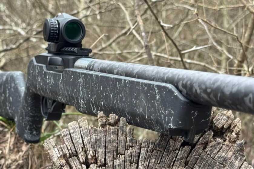 Barrel of a Ruger rifle